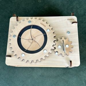 KiwiCo lock box and key wooden kids STEM toy